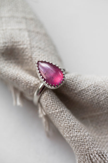 Size 6.5 | Pink Sapphire Ring | #27