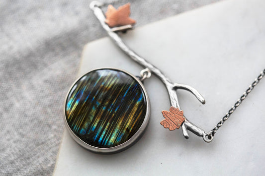 Autumn Moon Necklace | #3