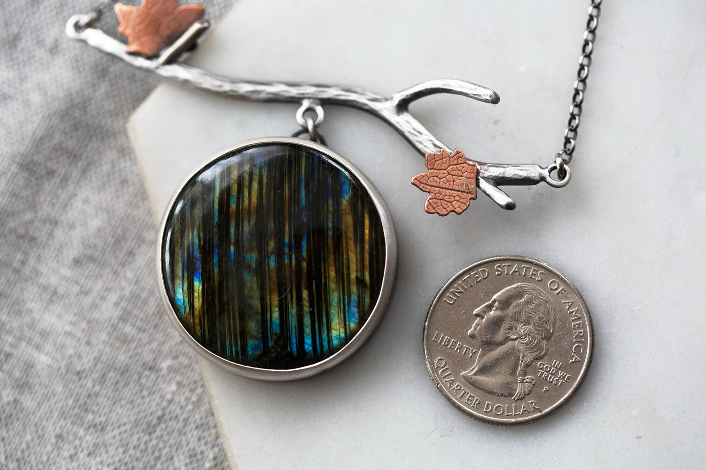 Autumn Moon Necklace | #3