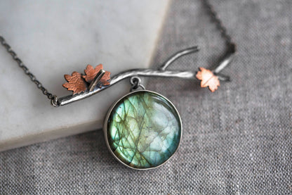 Autumn Moon Necklace | #4