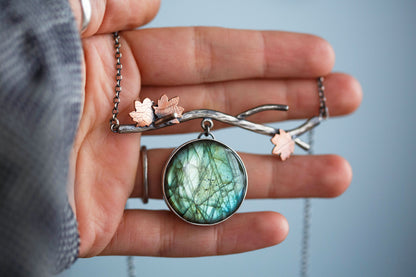 Autumn Moon Necklace | #4