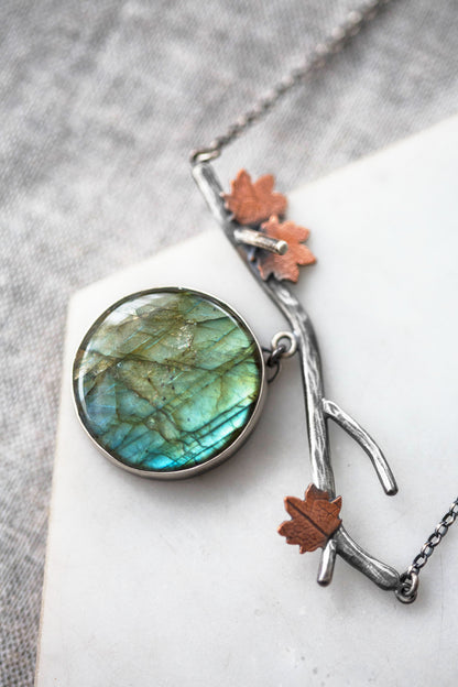 Autumn Moon Necklace | #4