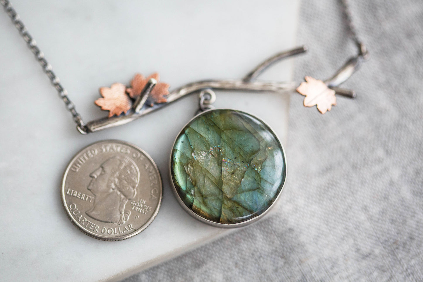 Autumn Moon Necklace | #4