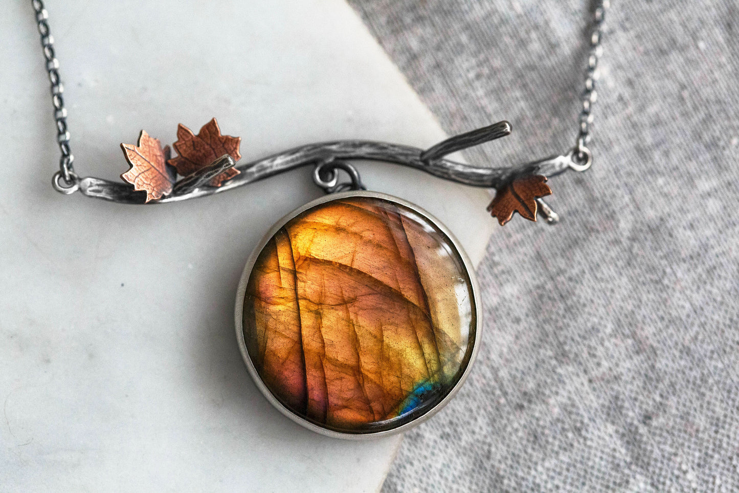 Autumn Moon Necklace | #5