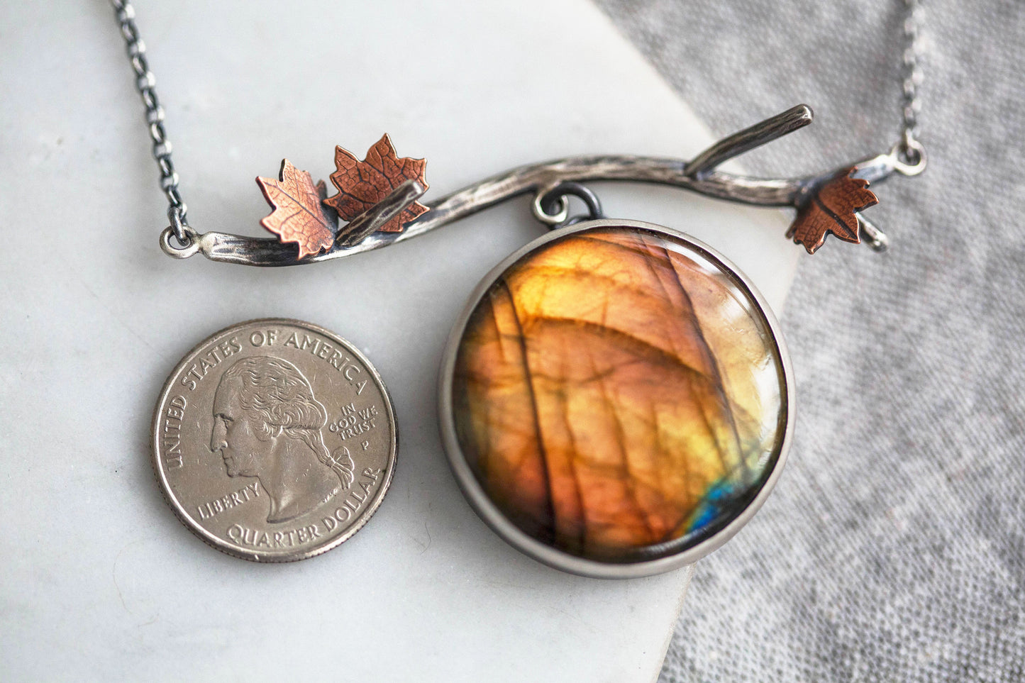 Autumn Moon Necklace | #5