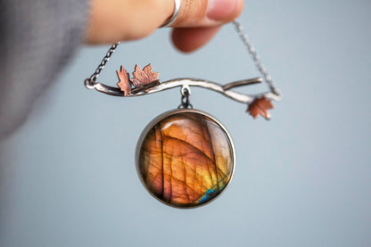Autumn Moon Necklace | #5