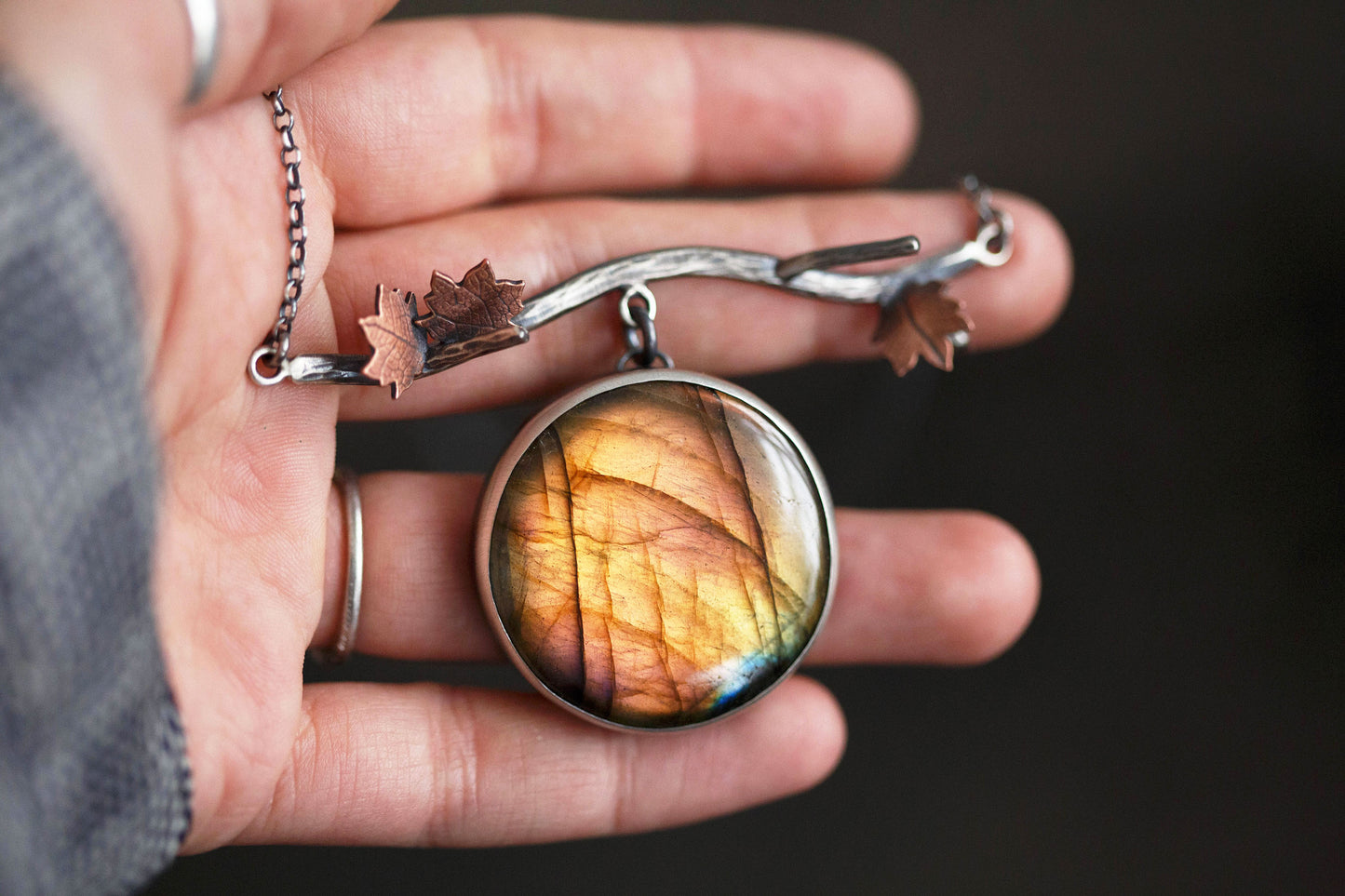 Autumn Moon Necklace | #5