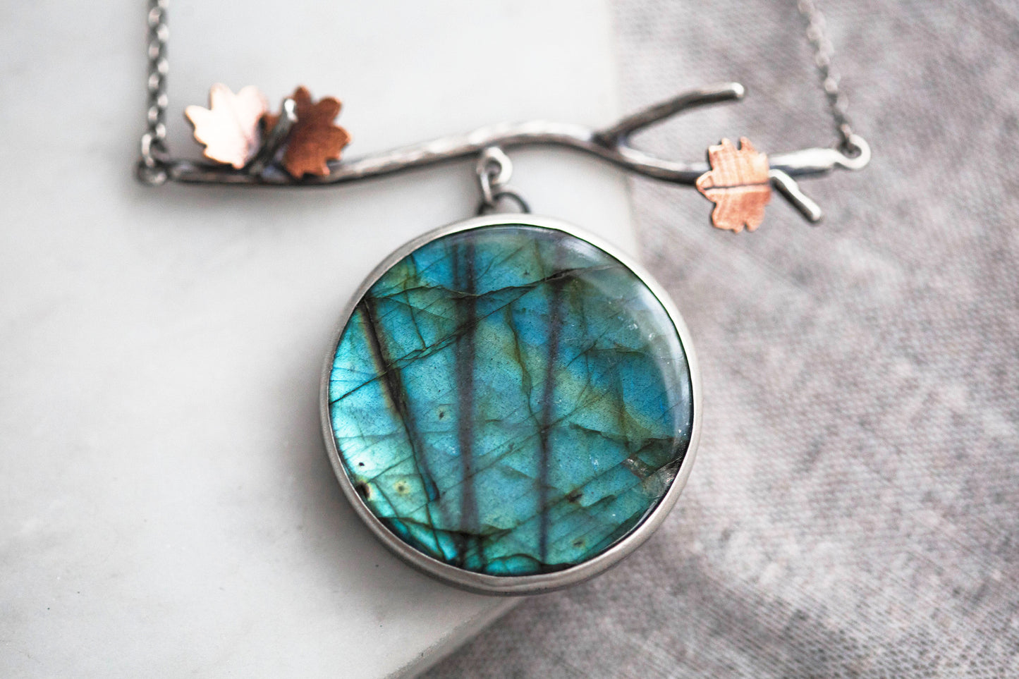 Autumn Moon Necklace | #6