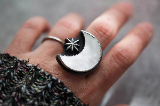 Size 9.5  |  Moonlight Becomes You Ring  | #3