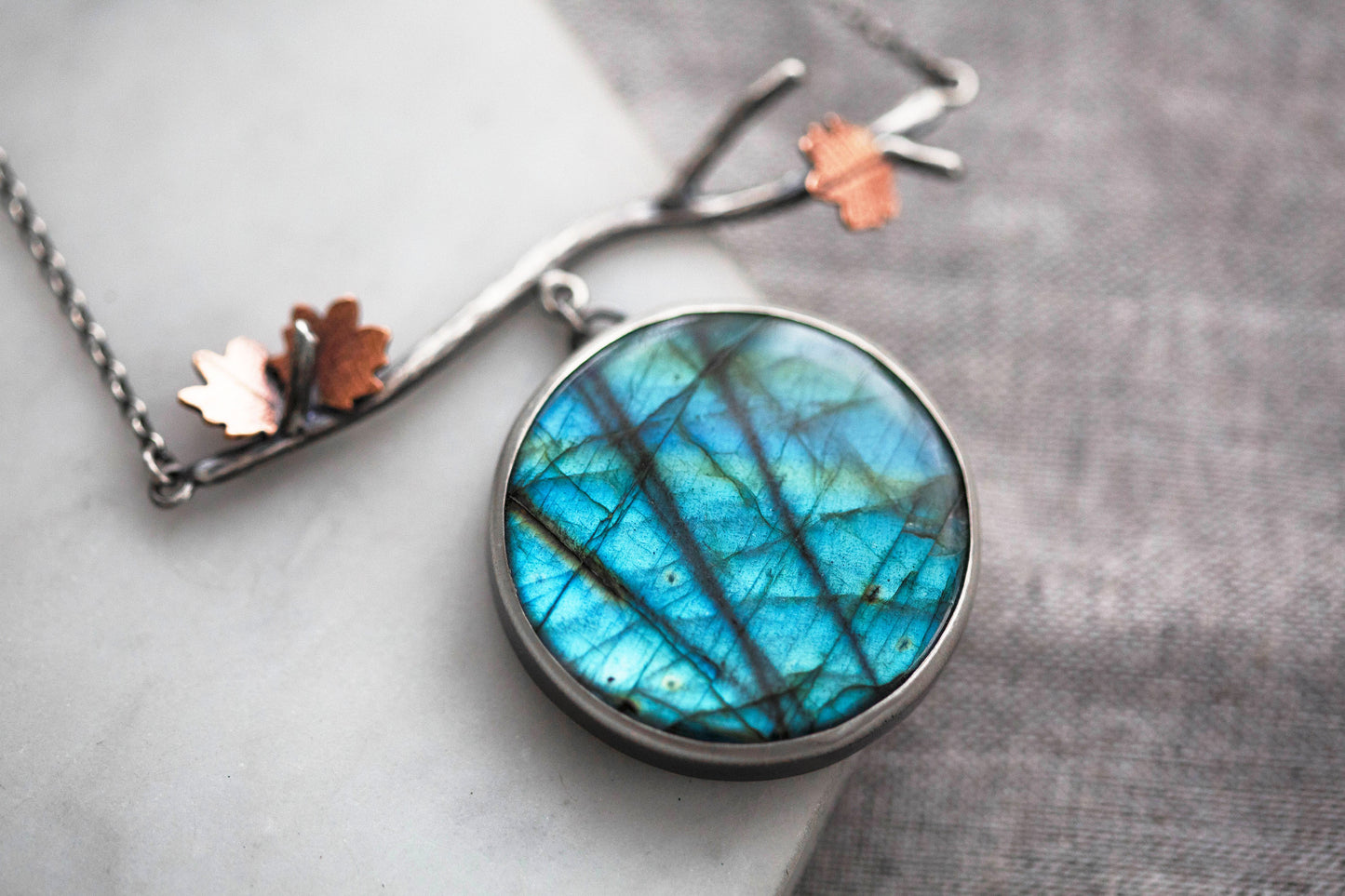 Autumn Moon Necklace | #6