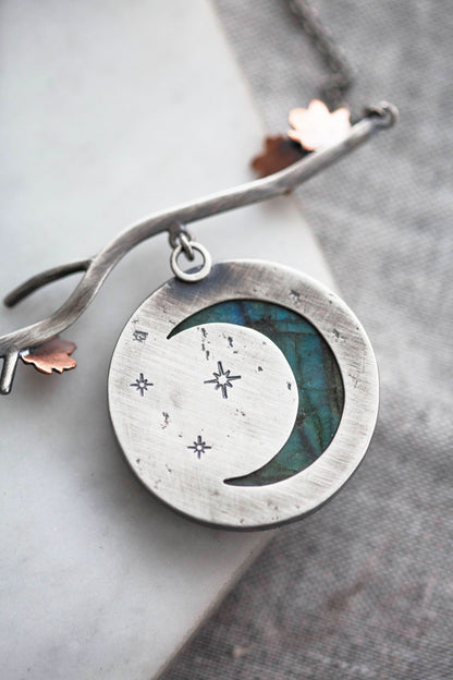 Autumn Moon Necklace | #6