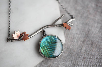 Autumn Moon Necklace | #7