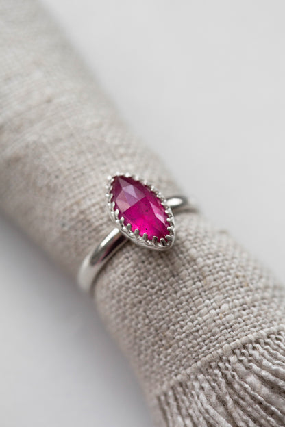 Size 9.25 | Pink Sapphire Ring | #37