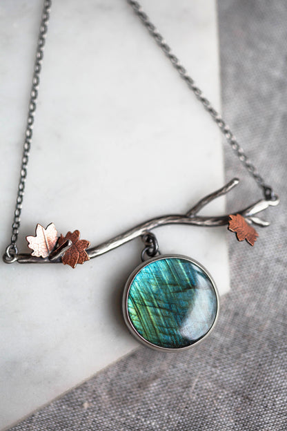 Autumn Moon Necklace | #7