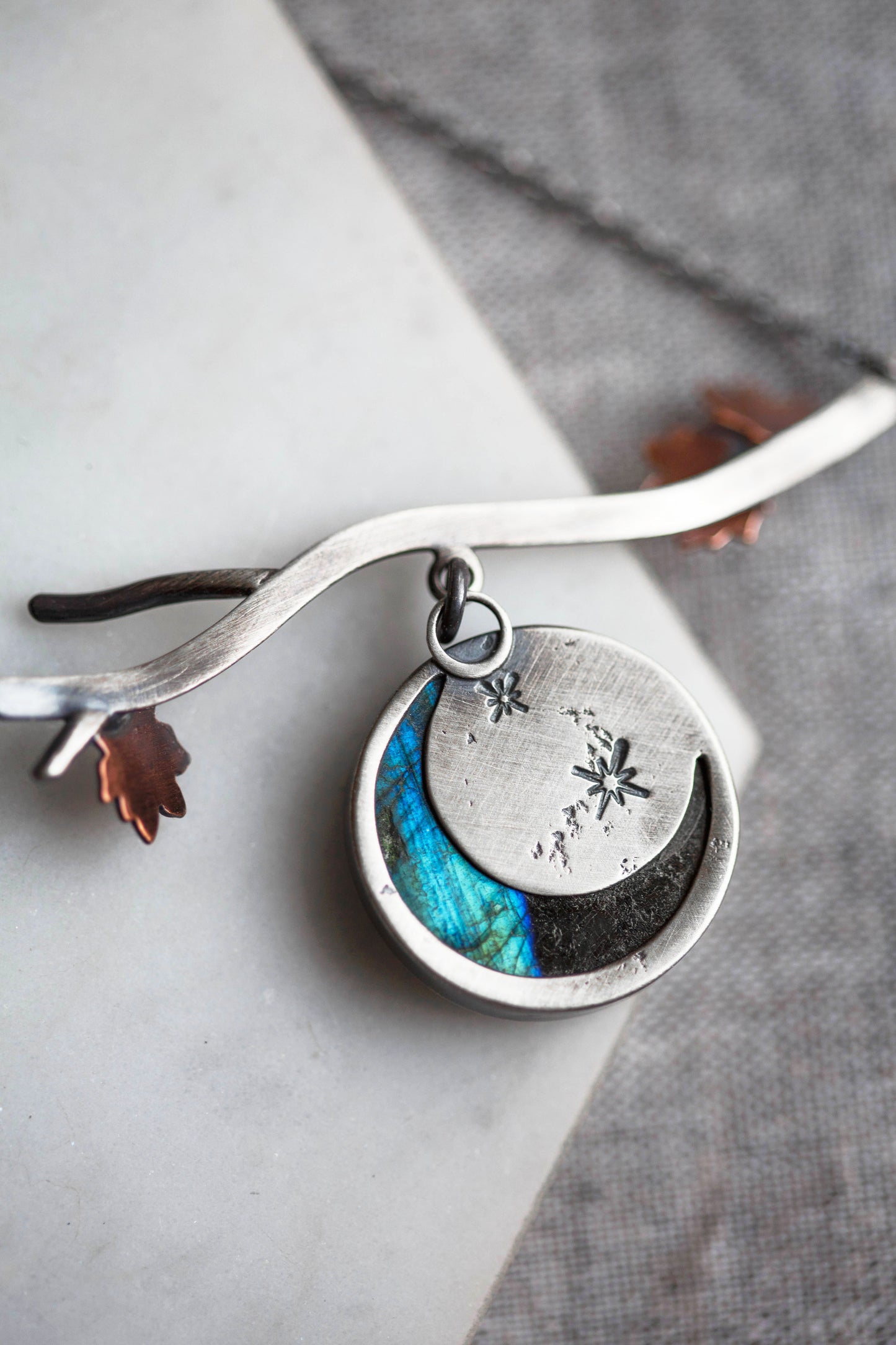 Autumn Moon Necklace | #7