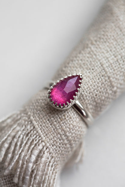 Size 6.75 | Pink Sapphire Ring | #38