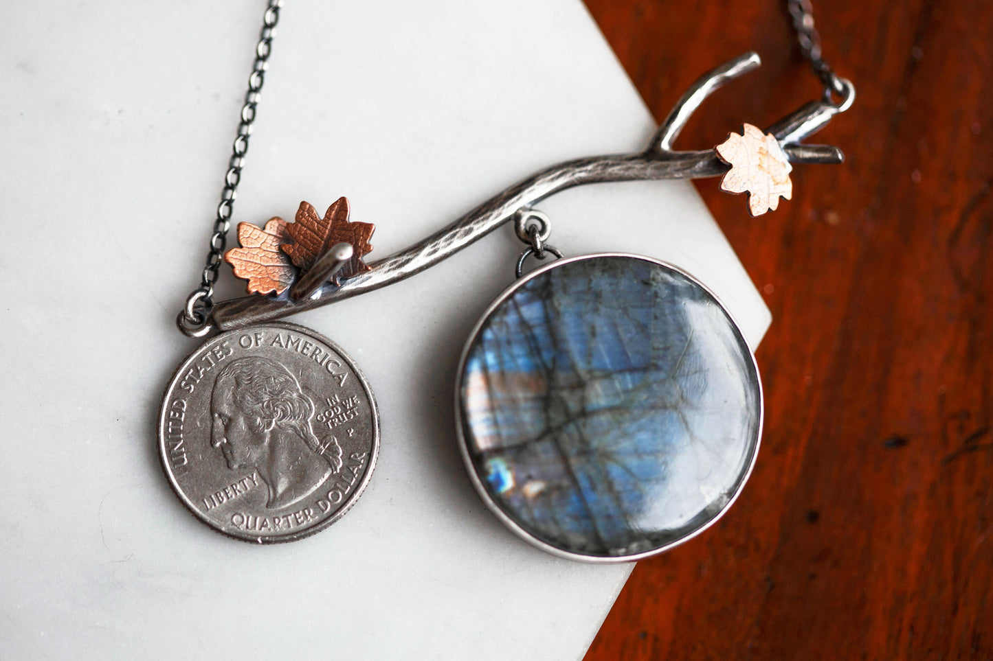 Autumn Moon Necklace | #8