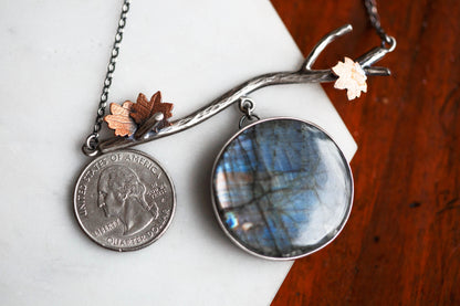 Autumn Moon Necklace | #8