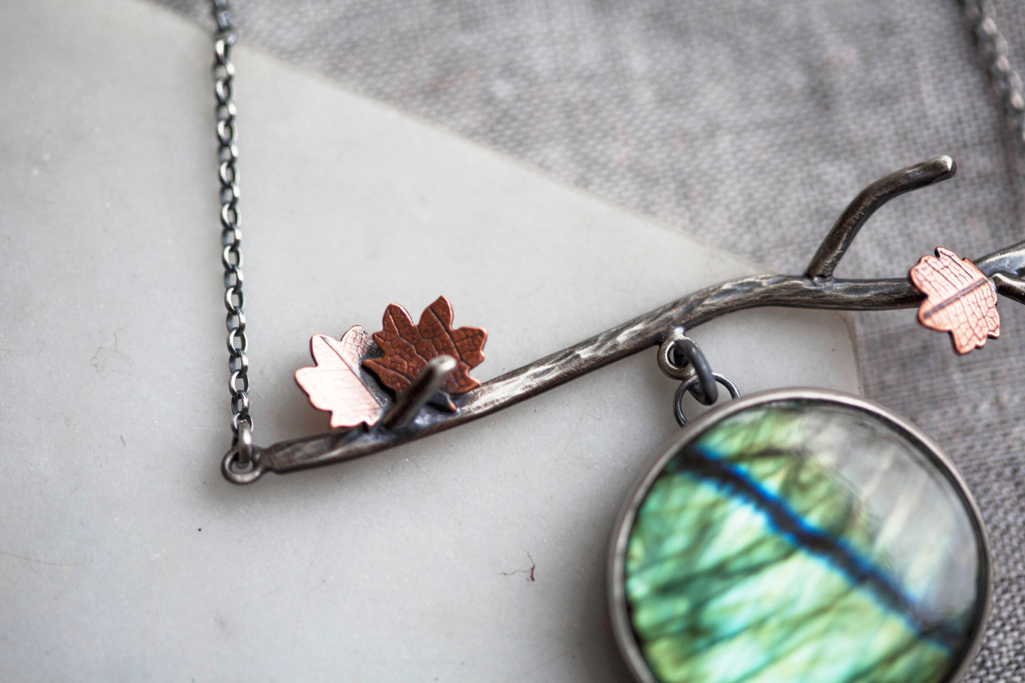 Autumn Moon Necklace | #9