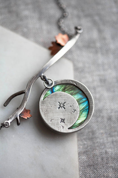 Autumn Moon Necklace | #9