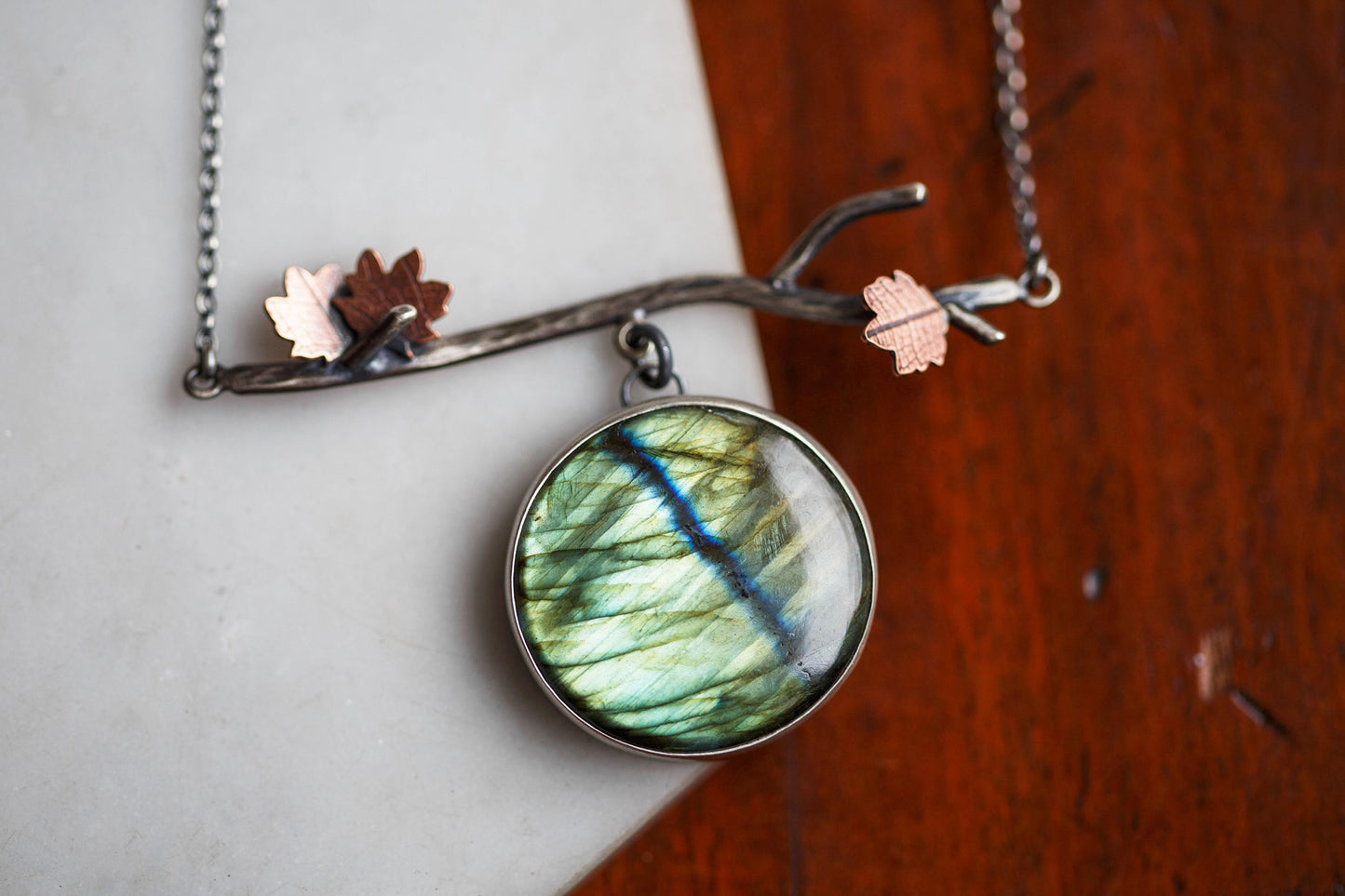 Autumn Moon Necklace | #9