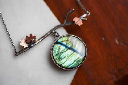 Autumn Moon Necklace | #9