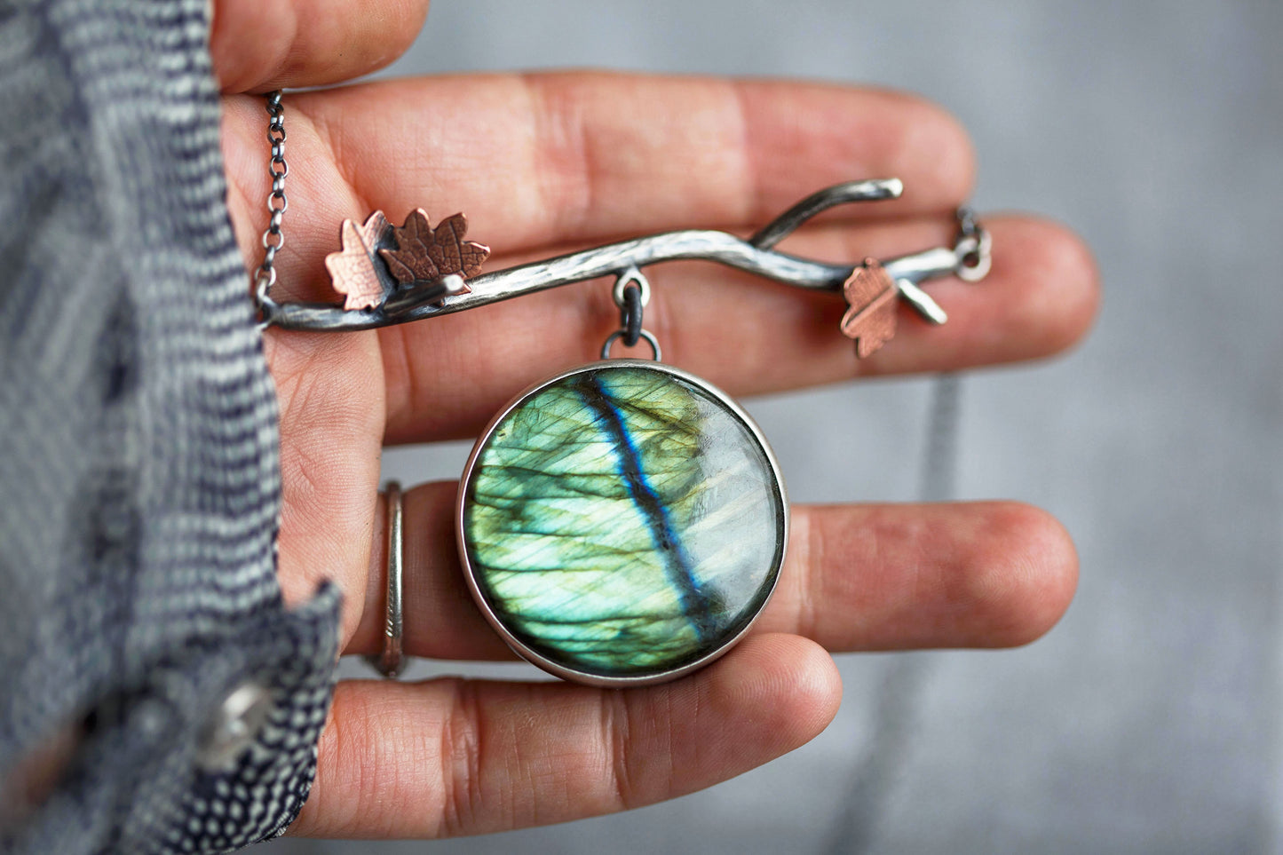 Autumn Moon Necklace | #9