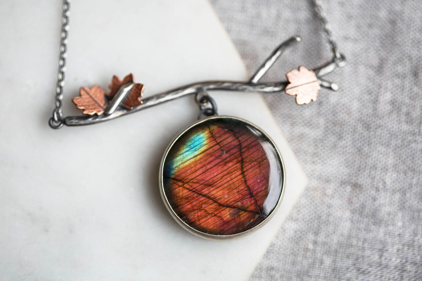 Autumn Moon Necklace | #10