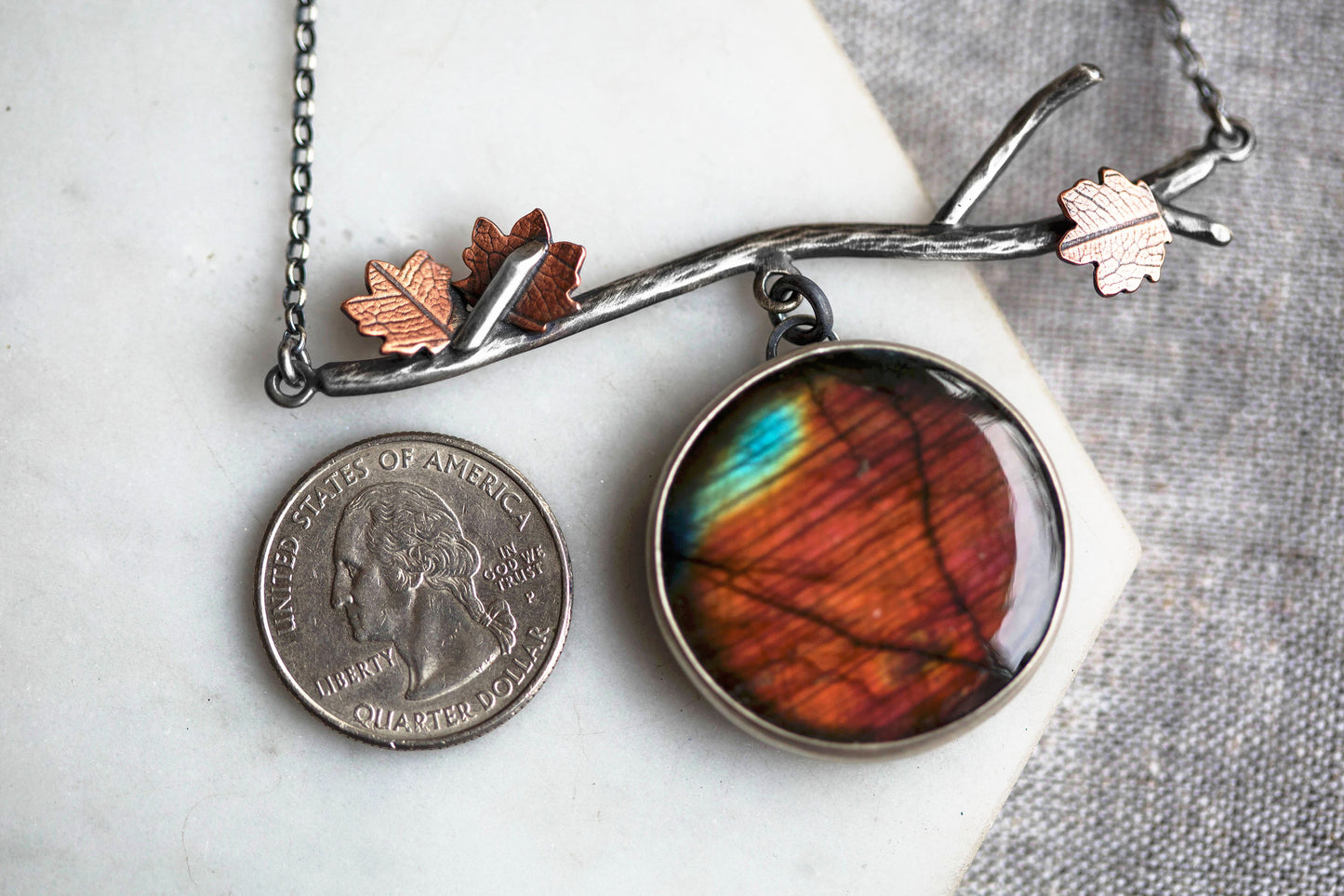 Autumn Moon Necklace | #10