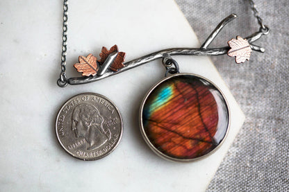 Autumn Moon Necklace | #10