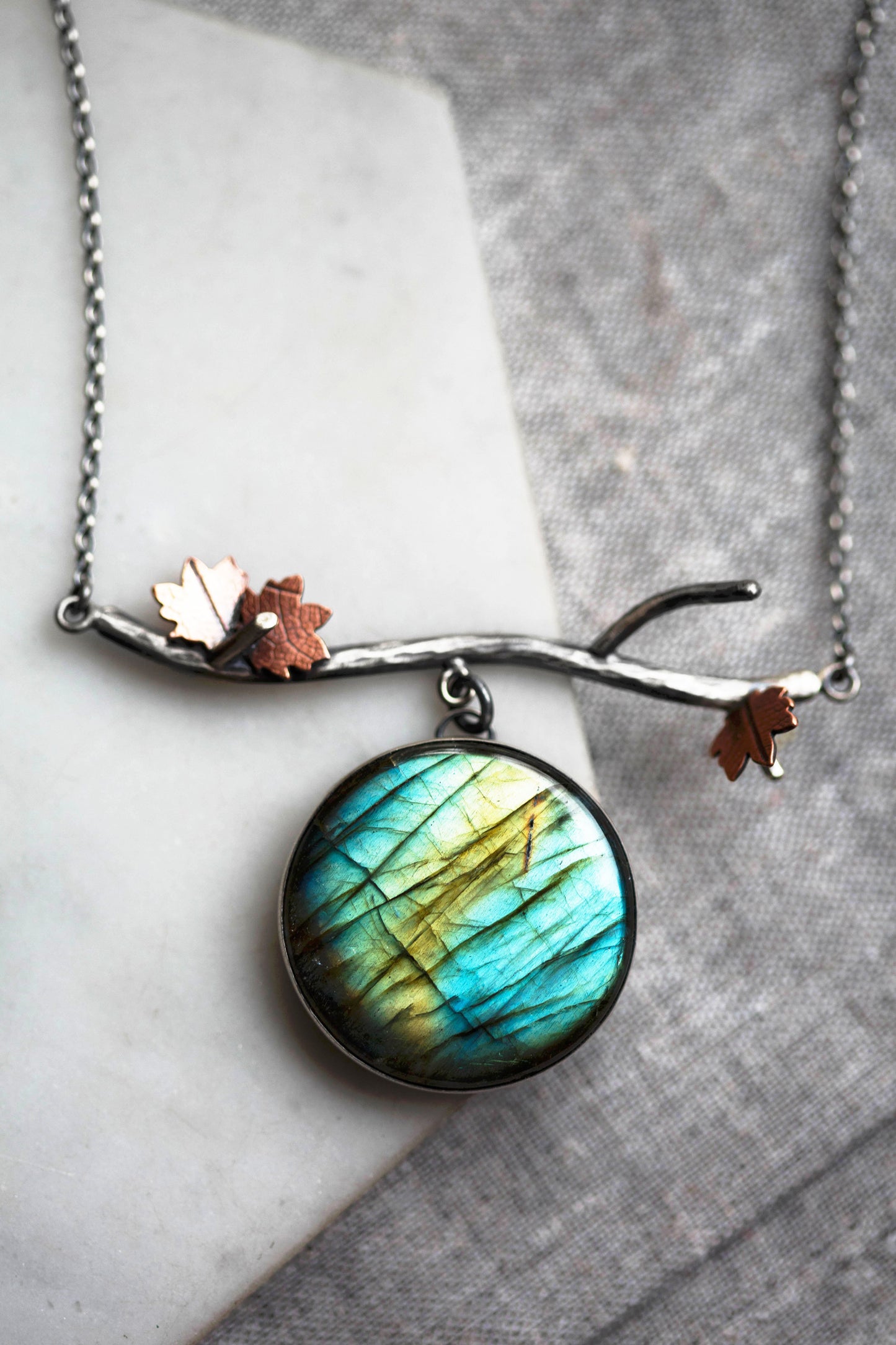 Autumn Moon Necklace | #11