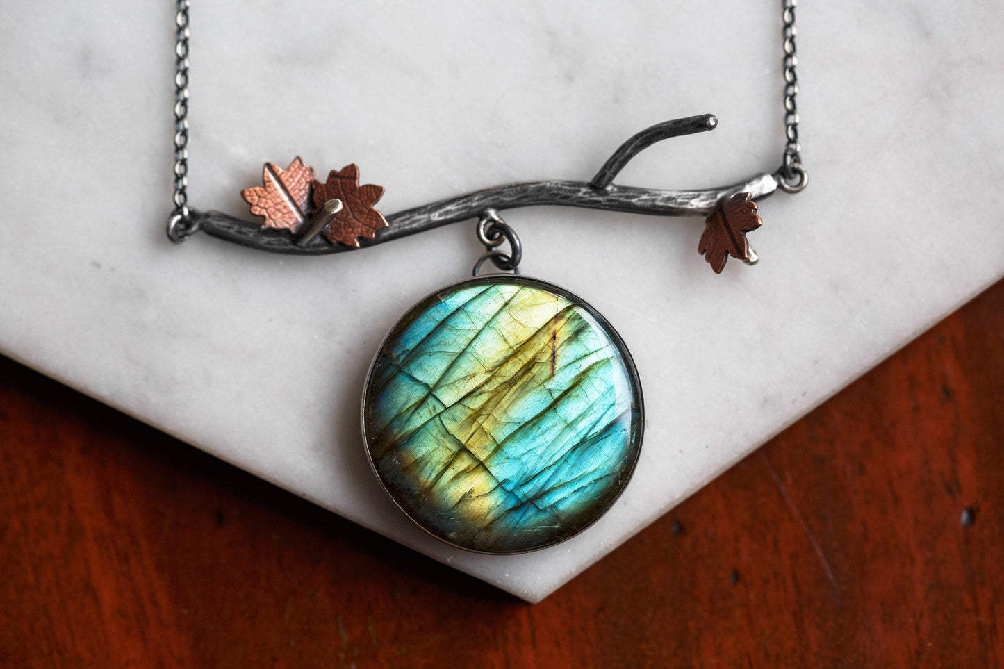 Autumn Moon Necklace | #11