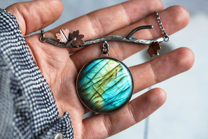 Autumn Moon Necklace | #11