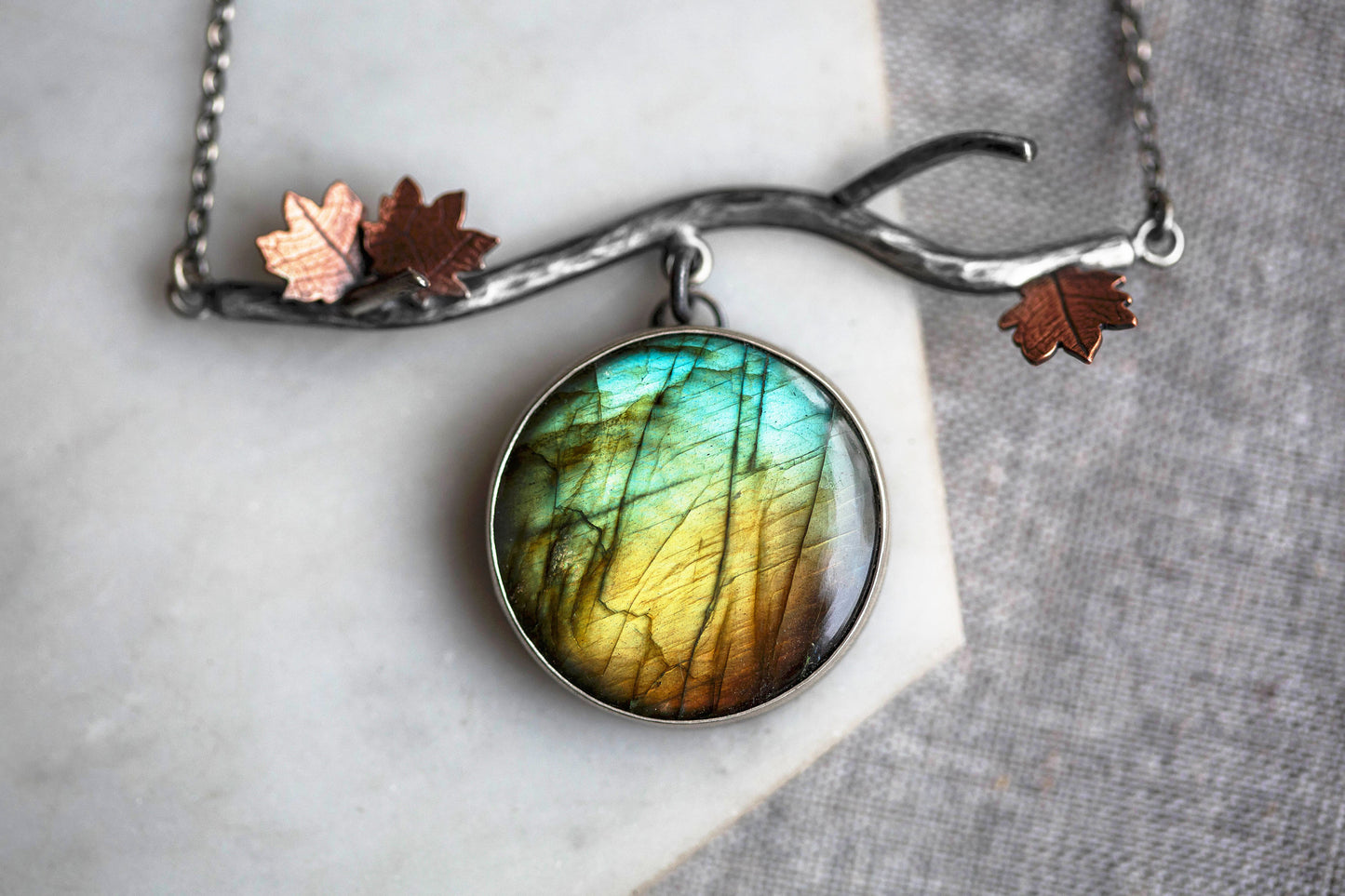 Autumn Moon Necklace | #13