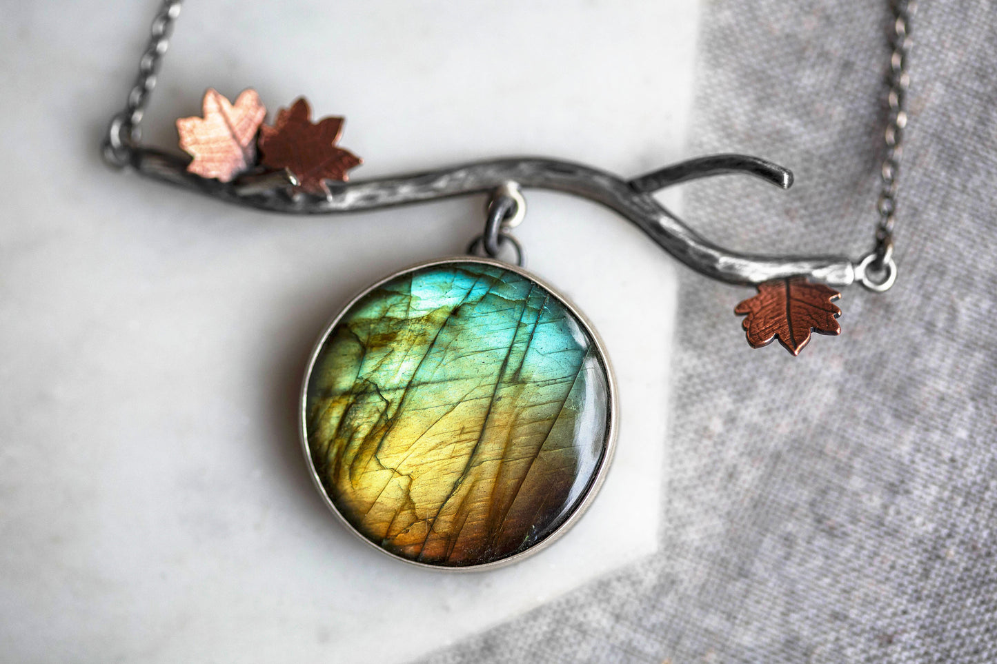 Autumn Moon Necklace | #13