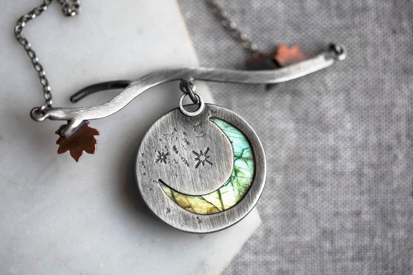 Autumn Moon Necklace | #13