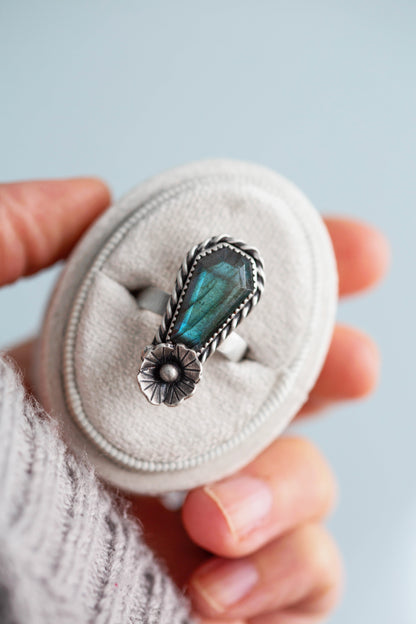 Size 7.75 | Memento Mori Ring | #14