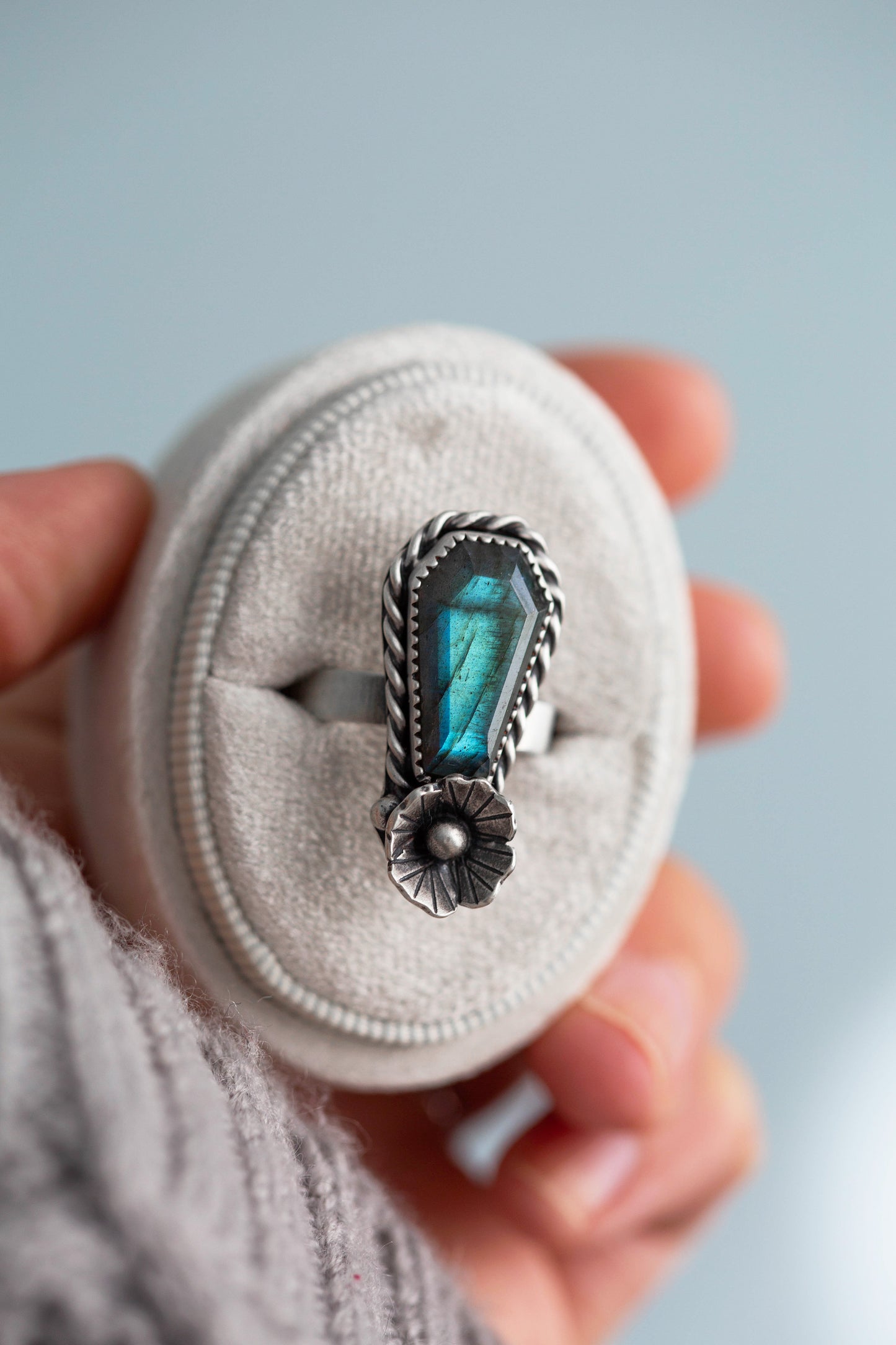 Size 7.75 | Memento Mori Ring | #14