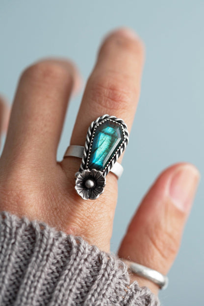 Size 7.75 | Memento Mori Ring | #14