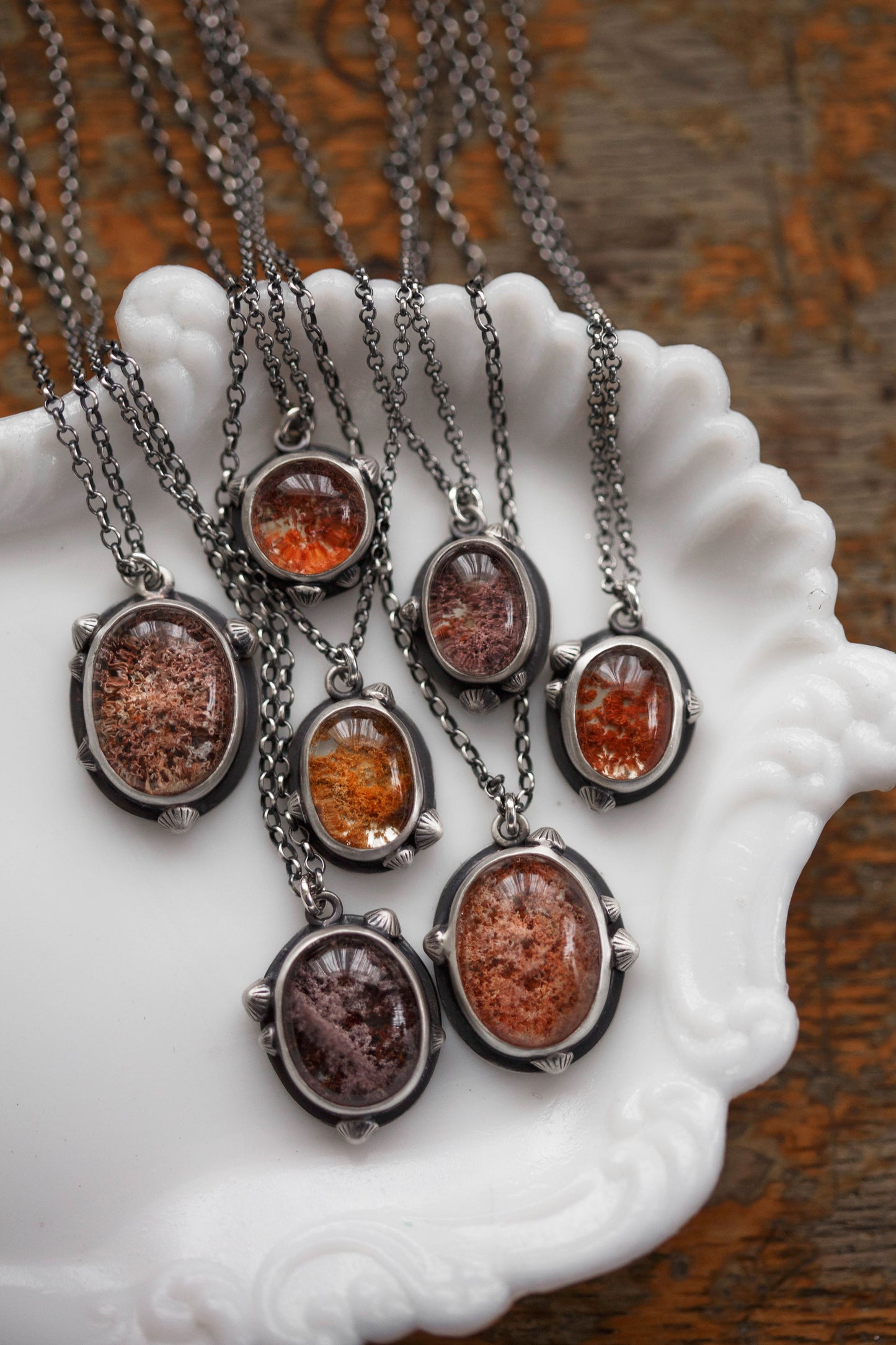 Smaller  |  Barnacled Tidal Pool Necklace  |  #11