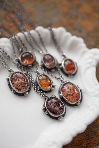 Smaller  |  Barnacled Tidal Pool Necklace  |  #8