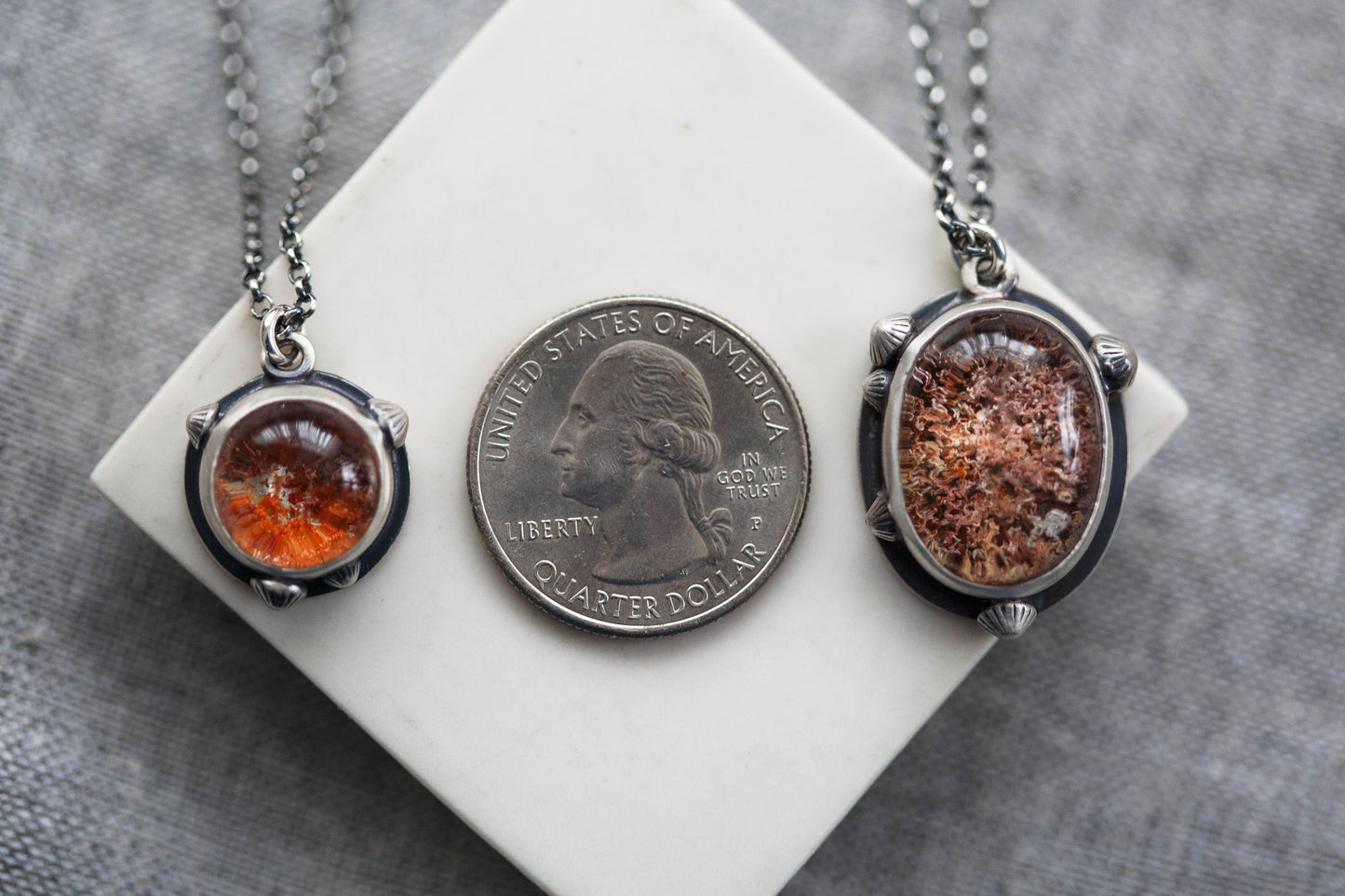 Smaller  |  Barnacled Tidal Pool Necklace  |  #10