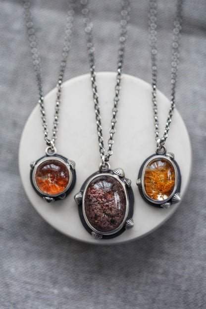 Smaller  |  Barnacled Tidal Pool Necklace  |  #8