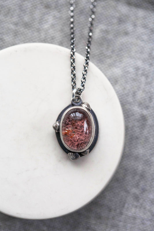 Smaller  |  Barnacled Tidal Pool Necklace  |  #1