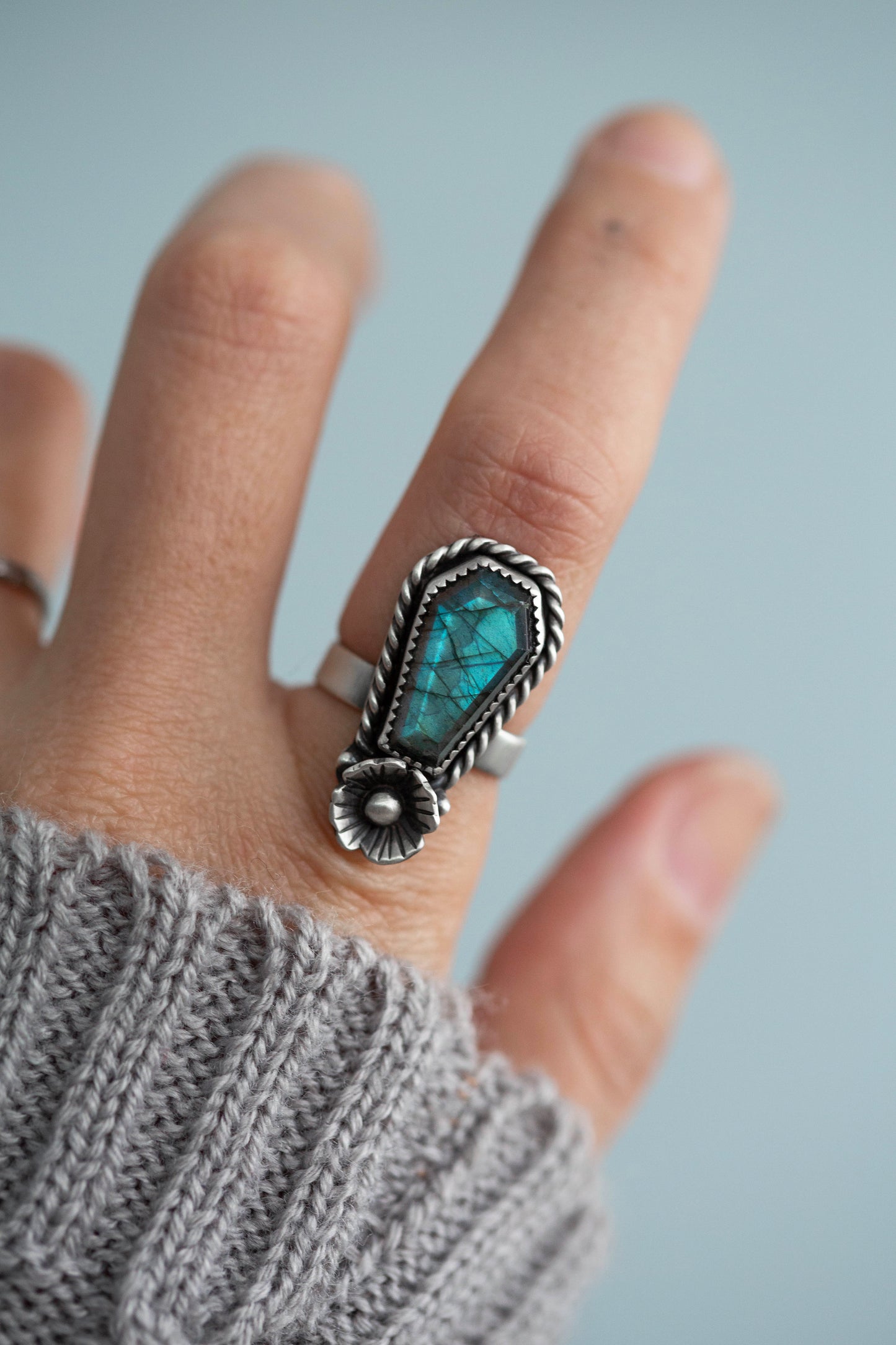 Size 6 | Memento Mori Ring | #26