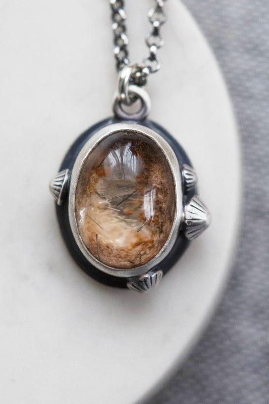 Smaller  |  Barnacled Tidal Pool Necklace  |  #4