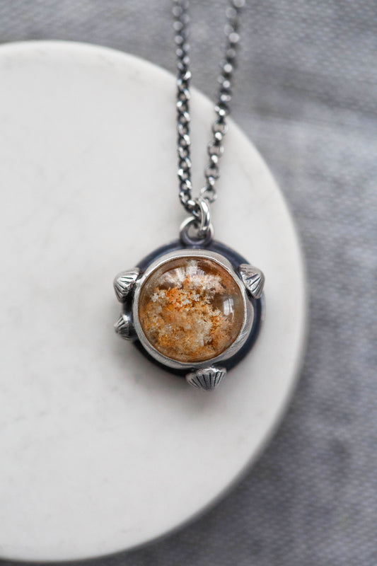 Smaller  |  Barnacled Tidal Pool Necklace  |  #6