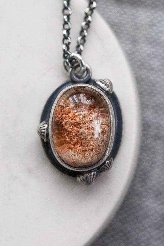 Smaller  |  Barnacled Tidal Pool Necklace  |  #11