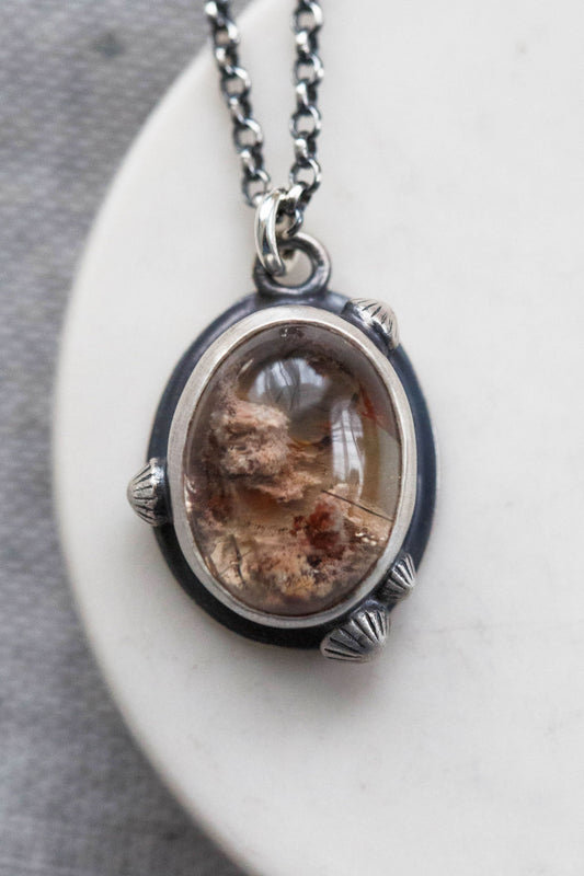 Smaller  |  Barnacled Tidal Pool Necklace  |  #13