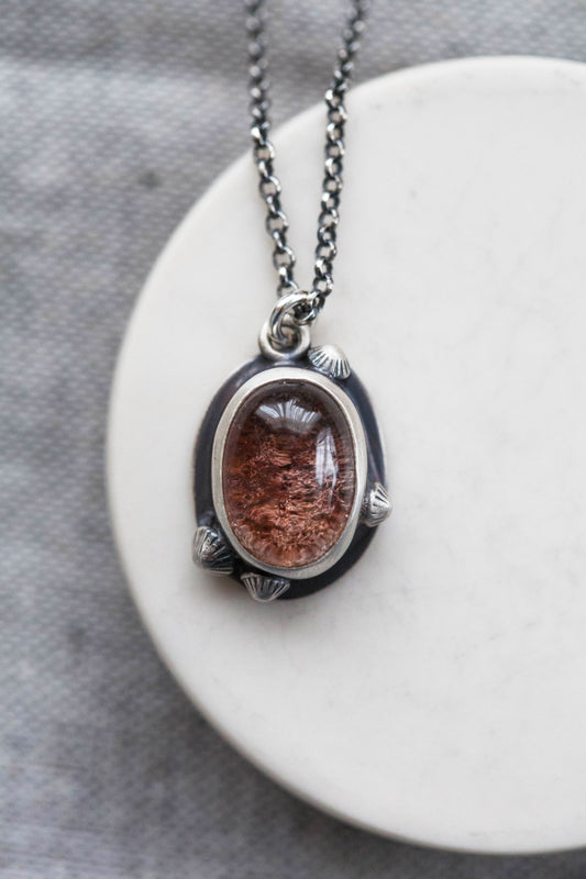 Smaller  |  Barnacled Tidal Pool Necklace  |  #17